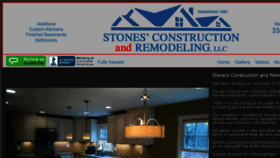 What Stonesconstructionandremodelingllc.com website looked like in 2017 (6 years ago)