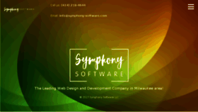 What Symphony-software.com website looked like in 2017 (7 years ago)