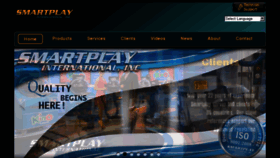 What Smartplay.com website looked like in 2017 (6 years ago)