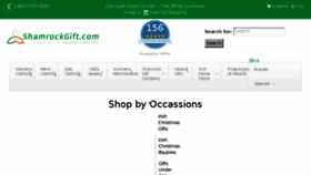 What Shamrockgift.com website looked like in 2017 (6 years ago)