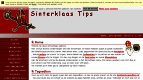 What Sinterklaas.101tips.nl website looked like in 2017 (7 years ago)