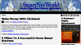 What Smartnetworld.com website looked like in 2017 (6 years ago)