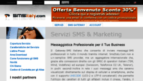 What Smsitaly.com website looked like in 2017 (6 years ago)