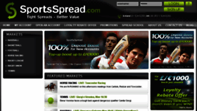 What Sportsspread.com website looked like in 2017 (6 years ago)
