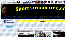 What Sportstreamfree.com website looked like in 2017 (6 years ago)