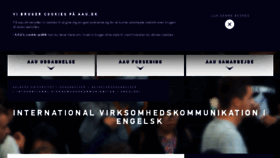 What Siv.aau.dk website looked like in 2017 (6 years ago)