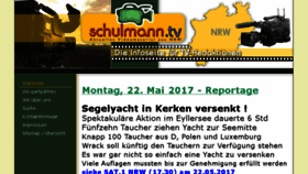 What Schulmanntv.de website looked like in 2017 (6 years ago)