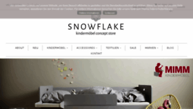 What Snowflake-kindermoebel.ch website looked like in 2017 (6 years ago)