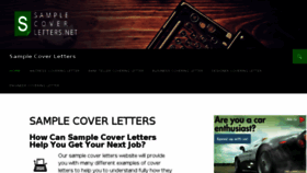 What Samplecoverletters.net website looked like in 2017 (6 years ago)