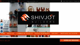 What Shivjotbuilders.com website looked like in 2017 (6 years ago)