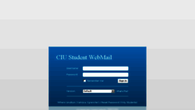 What Student.ciu.edu.tr website looked like in 2017 (6 years ago)