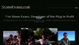 What Stoneevans.com website looked like in 2017 (7 years ago)