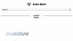 What Susabeck.com website looked like in 2017 (6 years ago)