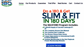 What Slimfit180.com website looked like in 2017 (6 years ago)