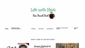 What Smslwithheidi.com website looked like in 2017 (6 years ago)
