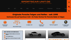 What Sportscar-unit.de website looked like in 2017 (6 years ago)