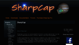 What Sharpcap.co.uk website looked like in 2017 (6 years ago)
