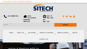 What Sitechsolutions.com.au website looked like in 2017 (6 years ago)