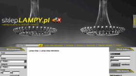 What Skleplampy.pl website looked like in 2017 (6 years ago)