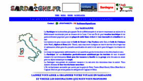 What Sardaigne.fr website looked like in 2017 (6 years ago)
