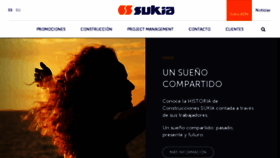 What Sukia.com website looked like in 2017 (6 years ago)