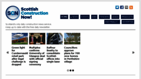 What Scottishconstructionnow.com website looked like in 2017 (6 years ago)