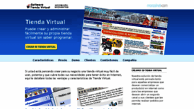 What Software-tienda-virtual.com website looked like in 2017 (6 years ago)