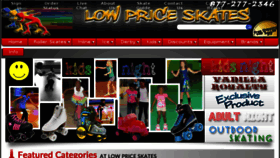What Skatemall.com website looked like in 2017 (6 years ago)