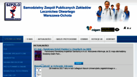 What Szpzlo-ochota.pl website looked like in 2017 (6 years ago)