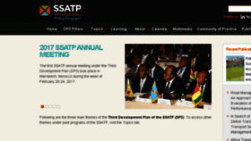 What Ssatp.org website looked like in 2017 (6 years ago)