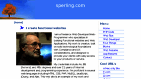 What Sperling.com website looked like in 2017 (6 years ago)