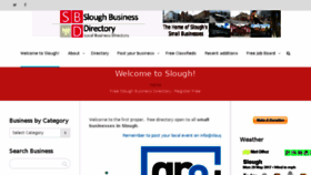 What Sloughbusiness.co.uk website looked like in 2017 (6 years ago)