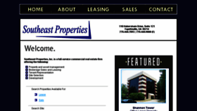 What Southeastproperties.com website looked like in 2017 (7 years ago)