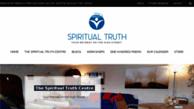 What Spiritualtruth.co.uk website looked like in 2017 (6 years ago)