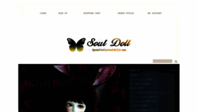 What Souldoll.net website looked like in 2017 (6 years ago)