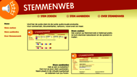 What Stemmenweb.nl website looked like in 2017 (6 years ago)