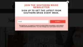 What Southernbride.com website looked like in 2017 (6 years ago)