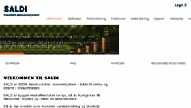 What Saldi.dk website looked like in 2017 (6 years ago)