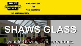 What Shawsglass.co.uk website looked like in 2017 (6 years ago)
