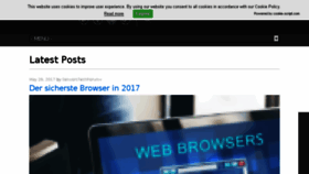 What Sensorstechforum.de website looked like in 2017 (6 years ago)
