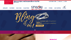 What Stylori.com website looked like in 2017 (6 years ago)