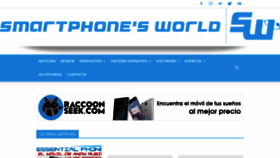 What Smartphonesworld.es website looked like in 2017 (6 years ago)