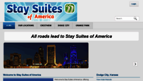 What Staysuitesofamerica.com website looked like in 2017 (6 years ago)