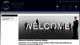 What Selectionclothing.com website looked like in 2017 (6 years ago)