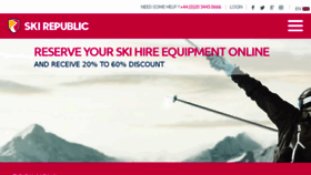 What Ski-republic.com website looked like in 2017 (6 years ago)
