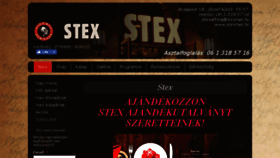 What Stexhaz.hu website looked like in 2017 (6 years ago)