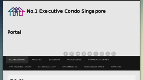 What Singaporeec.com website looked like in 2017 (6 years ago)