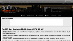 What Sa-mp.cz website looked like in 2017 (6 years ago)