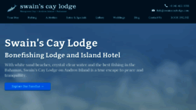 What Swainscaylodge.com website looked like in 2017 (9 years ago)