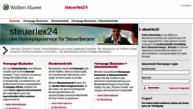What Steuerlex24.de website looked like in 2017 (6 years ago)